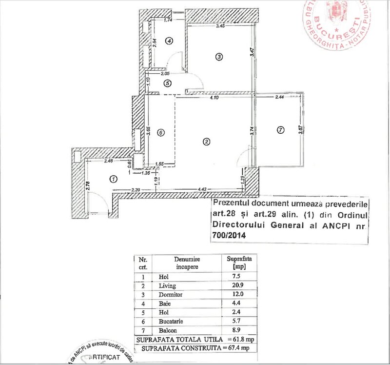 One Verdi Park 2023, Floreasca, 2 camere 67mp Lux Centrala, AC, Loc Parcare
